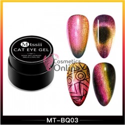 Gel UV / LED Mtssii Cat Eye cu pulbere magnetica 5D Cod BQ03